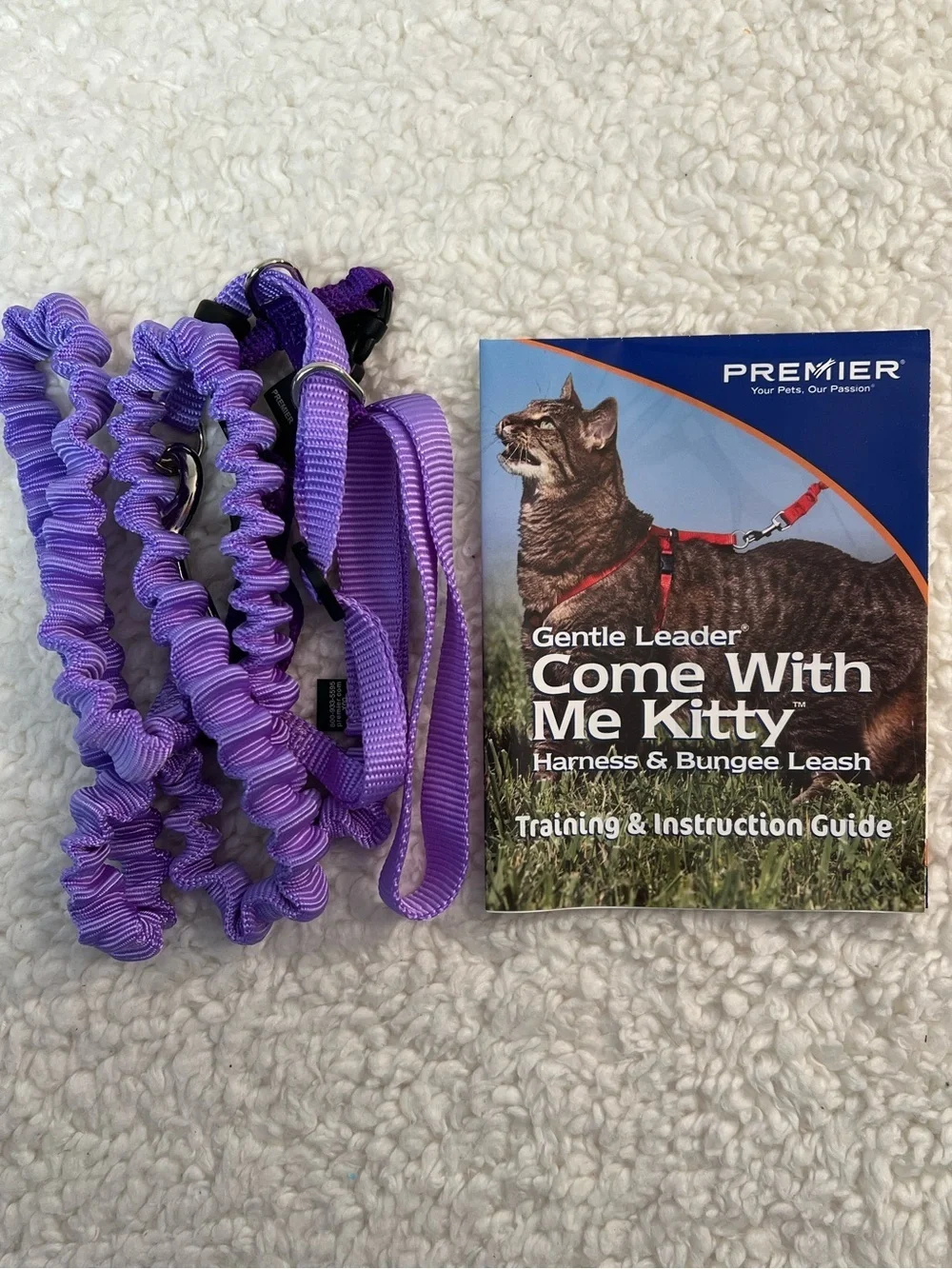 Premier PetSafe® Come with Me Kitty Harness & Bungee Leash Kitten Small Lilac